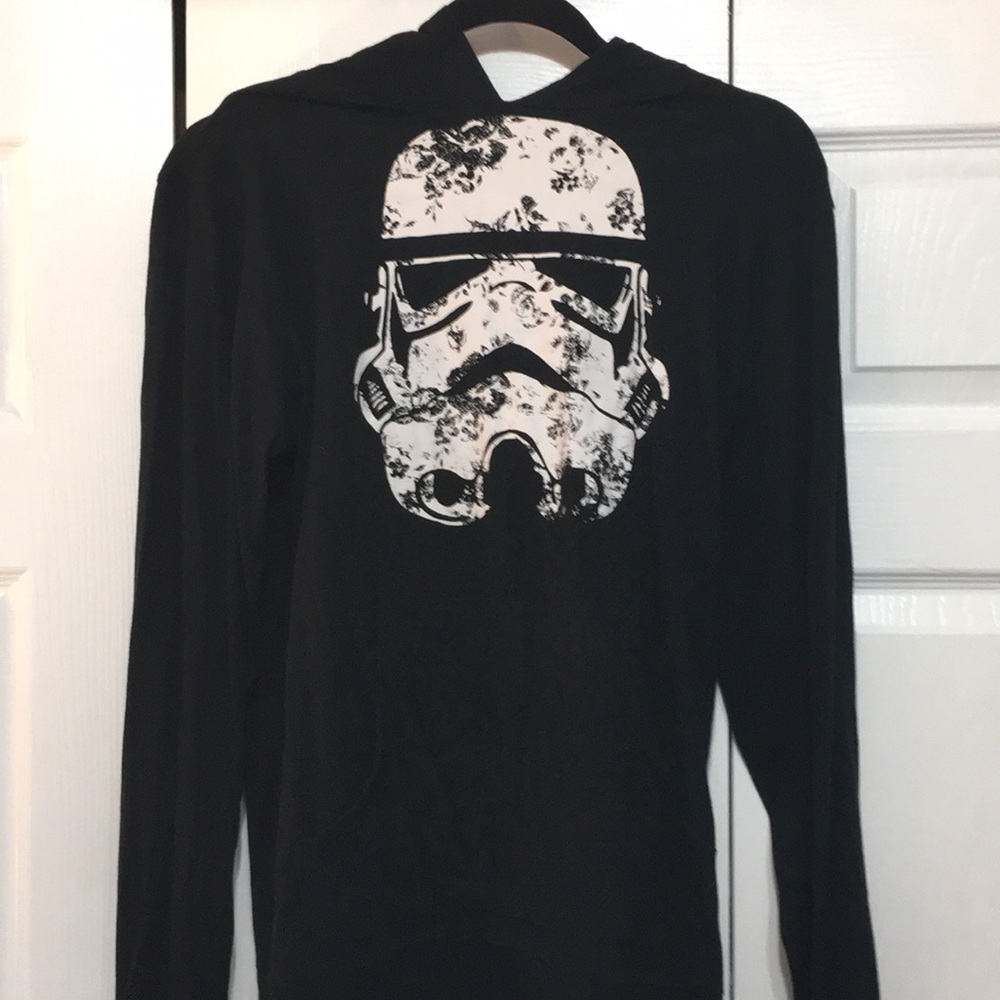 STAR WARS Hooded Long Sleeved Shirt